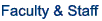 Portal for Faculty and Staff