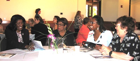 Dr. Westenberg, Her mom, Alice Hester, Walida Green, and Linn Dowd