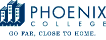 Phoenix College Logo - go far, close to home