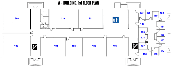 A blg floor plan  floor 1