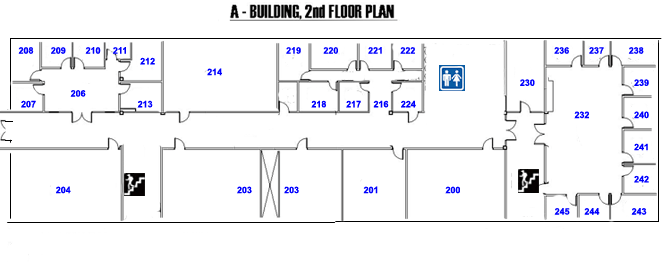 A blg floor plan  floor 2