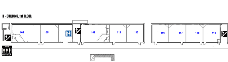H building 1st floor