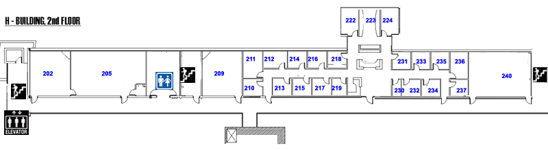 H building 2nd floor